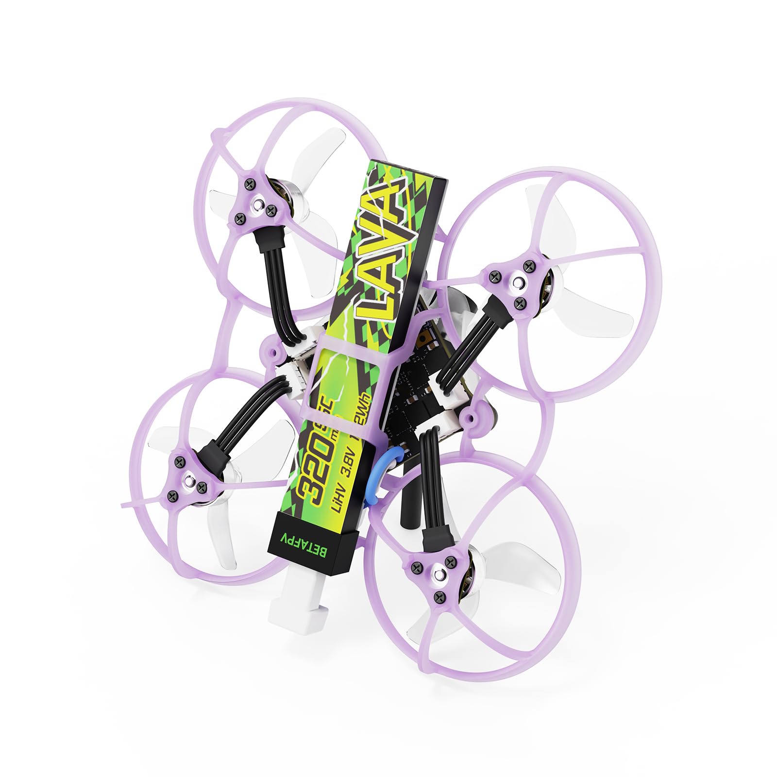 BETAFPV Air65 II Brushless Whoop Quadcopter Ultralight for 1S FPV Racing | 65mm FPV Drone, Compatible with Matrix 1S 5IN1 II FC, 0702 30000KV Motor, 1207 3-Blade Prop, C03 Camera, Air II Canopy&Frame