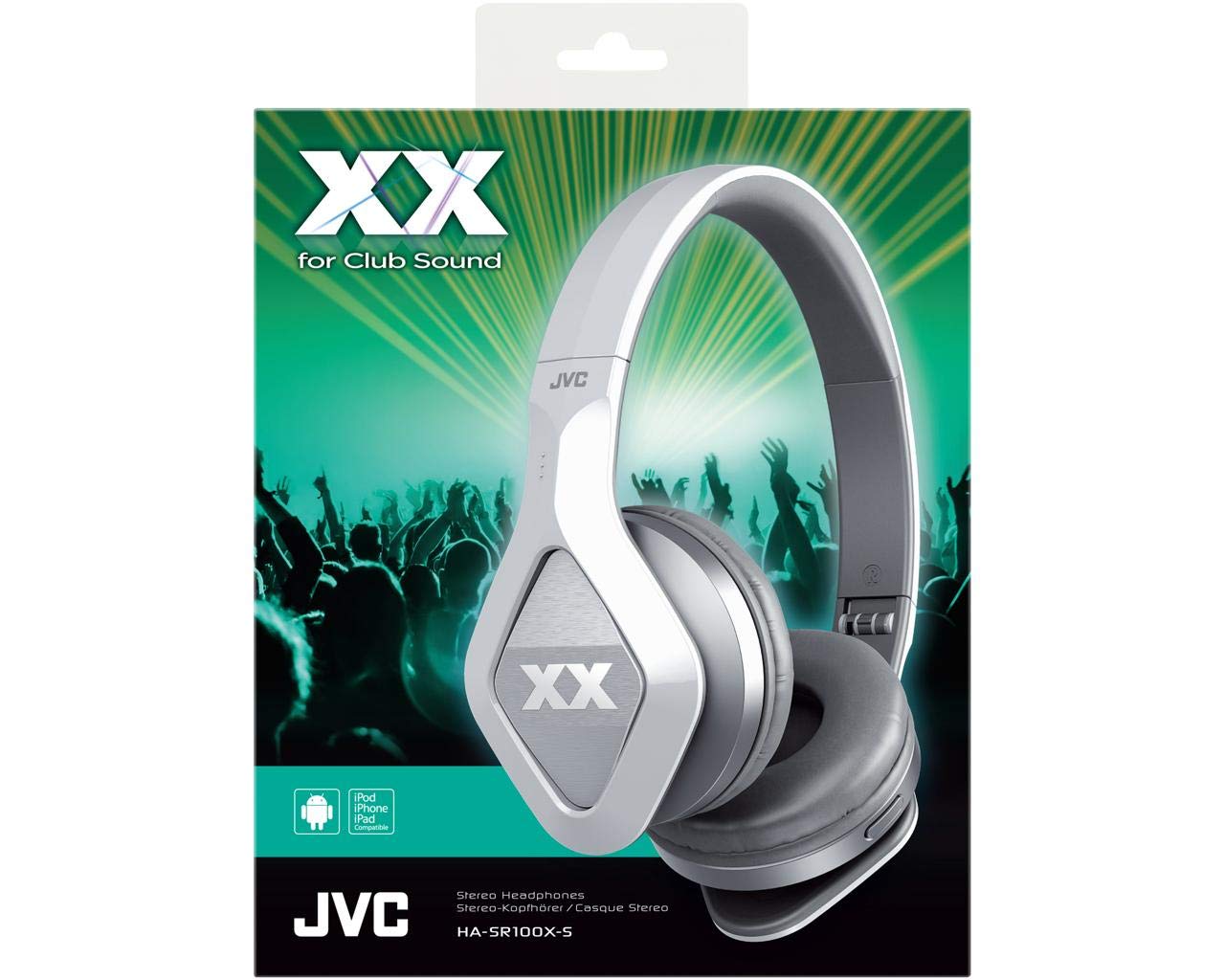 Amazon.co.jp: JVC HA-SR100X-SE Elation オーバーイヤーヘッドホン