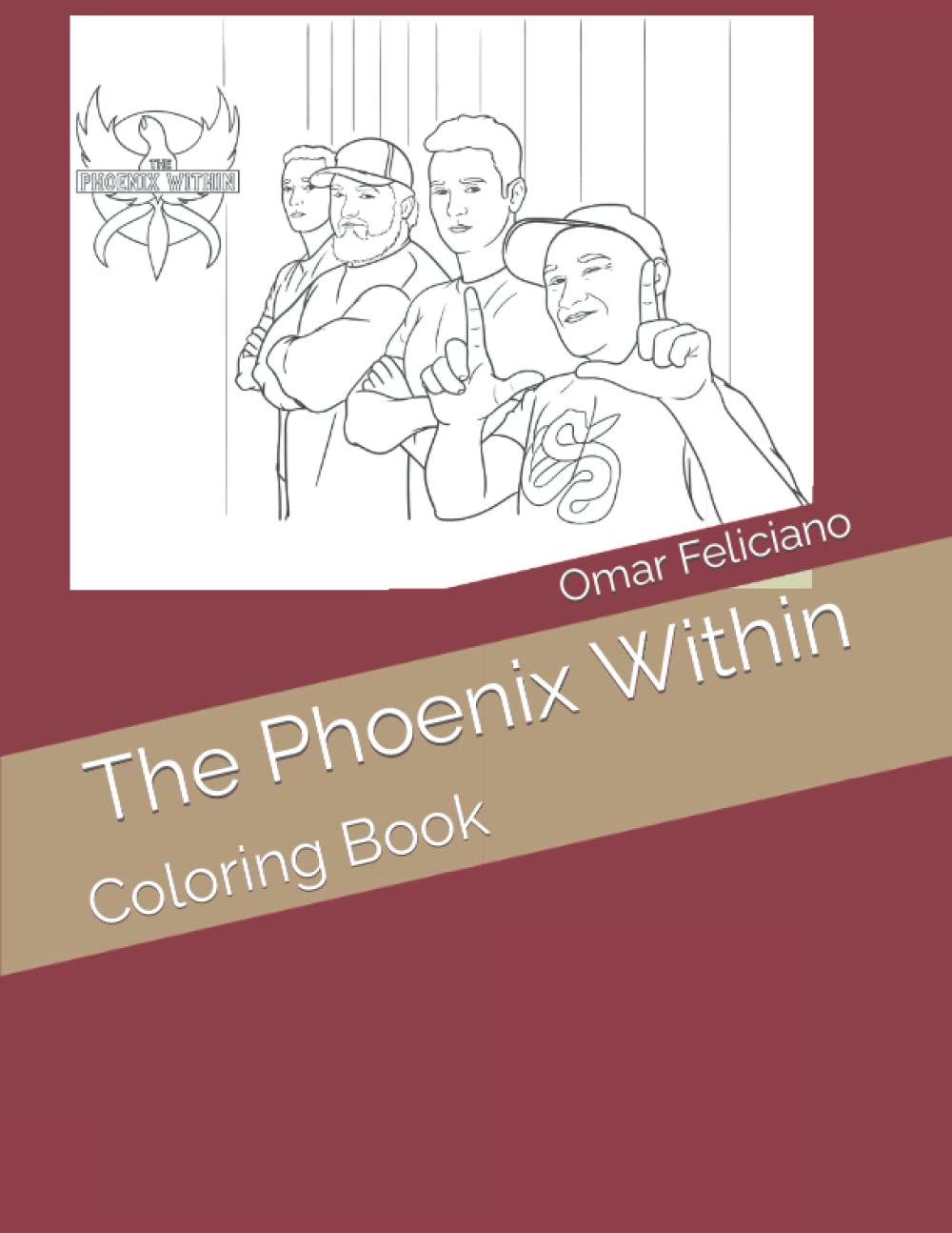 The Phoenix Within: Coloring Book