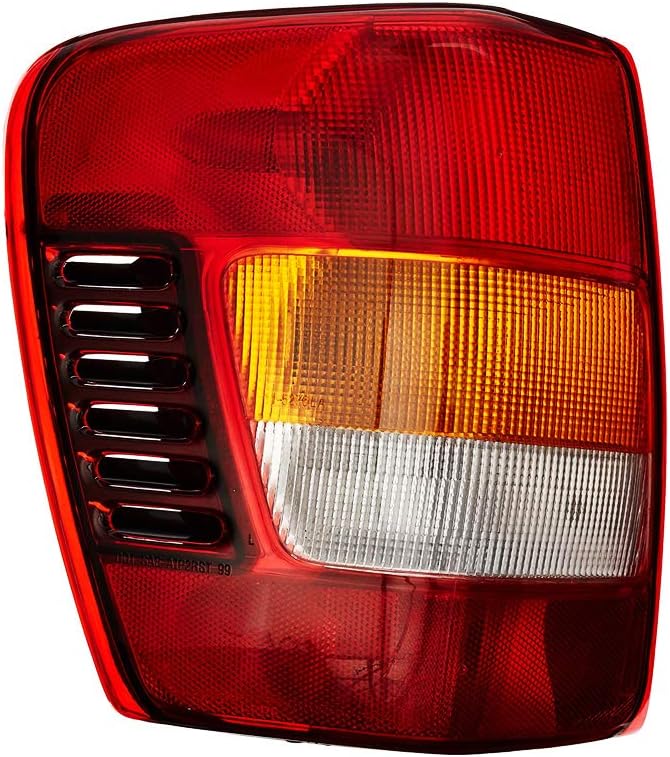 Purchase 1999-2004 Grand Cherokee Red Smoked LED Tail Lights Lamps In - Foto 6