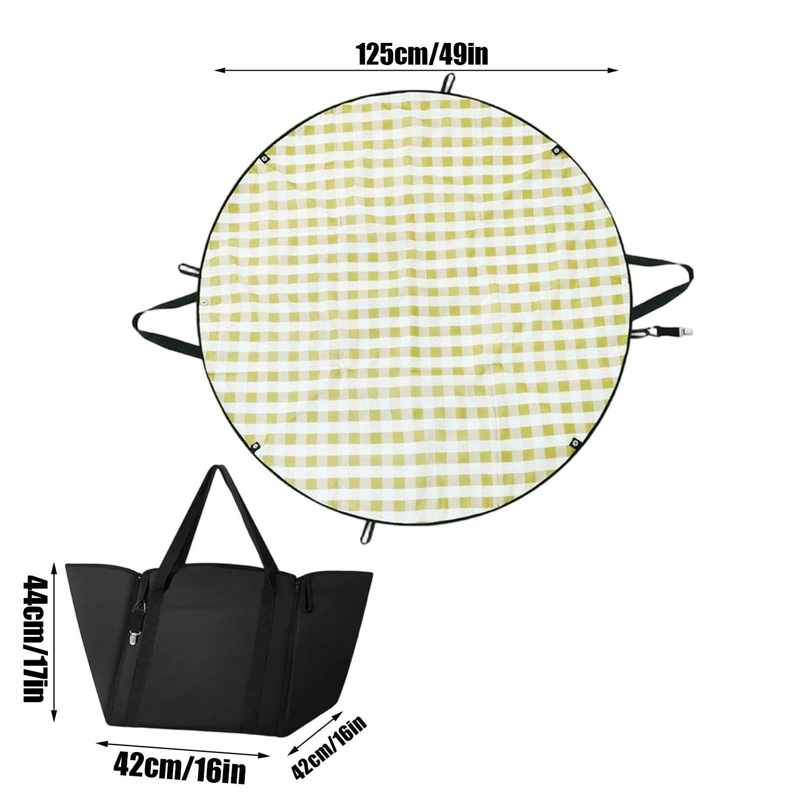 Tapis de pique-nique Tapis pliable imperméable et résistant au sable