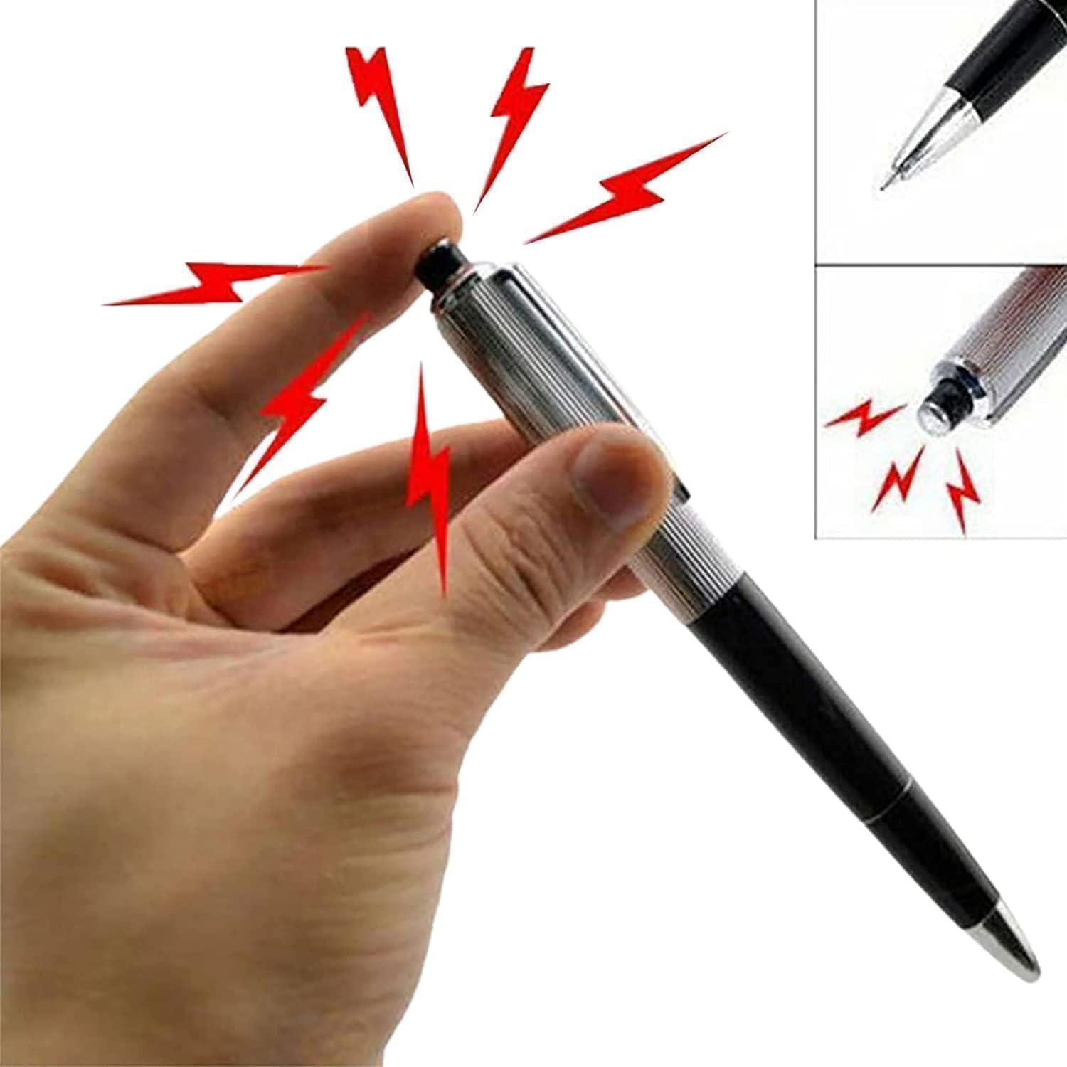 Zcccc Electric Shock Pen Fun Joke to Friend Electric Shock Pencil Trick Prank Gag Gadget for Fool's Day Surprise - Image 4