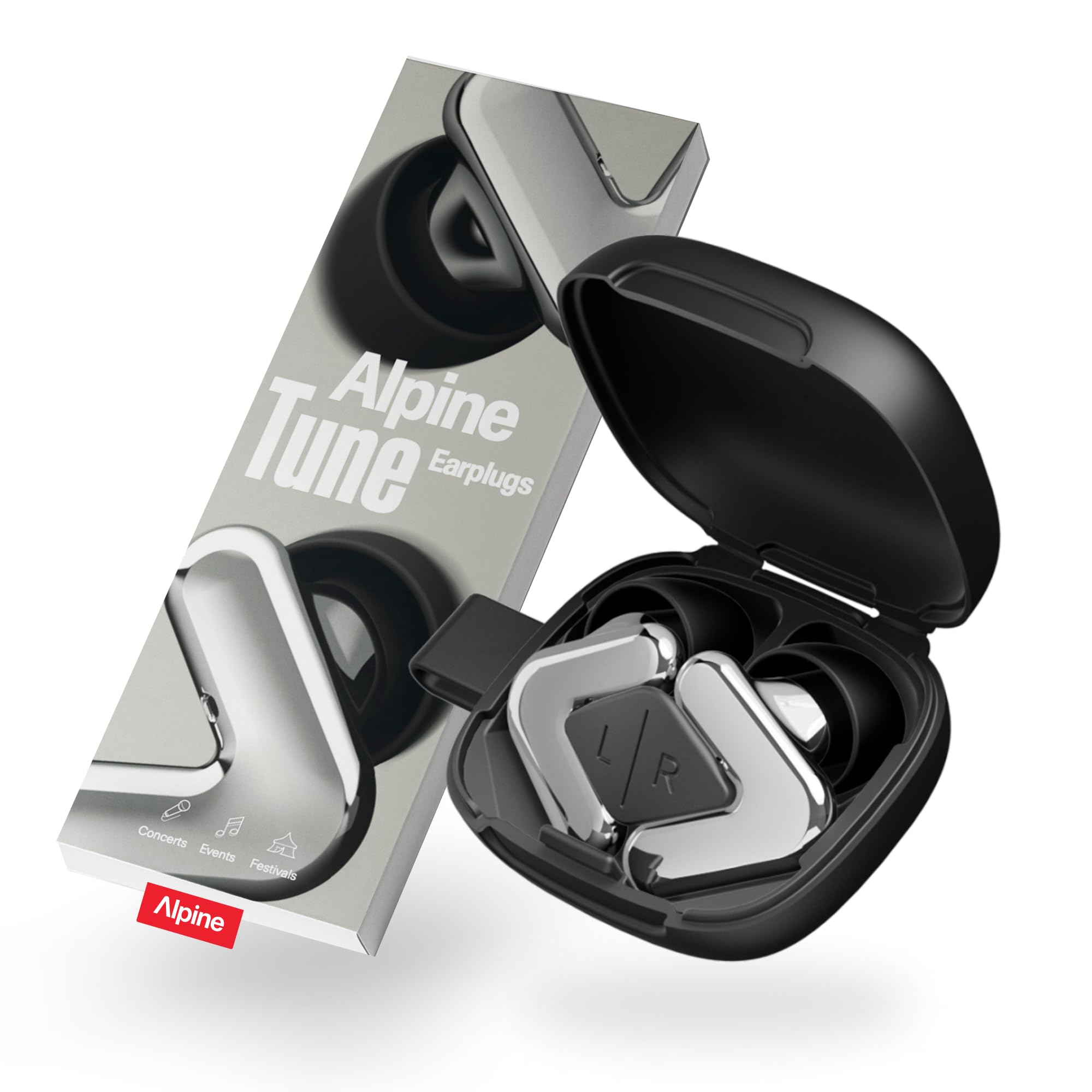 Alpine Tune | Ear Plugs for Concert with Premium High Fidelity Filter