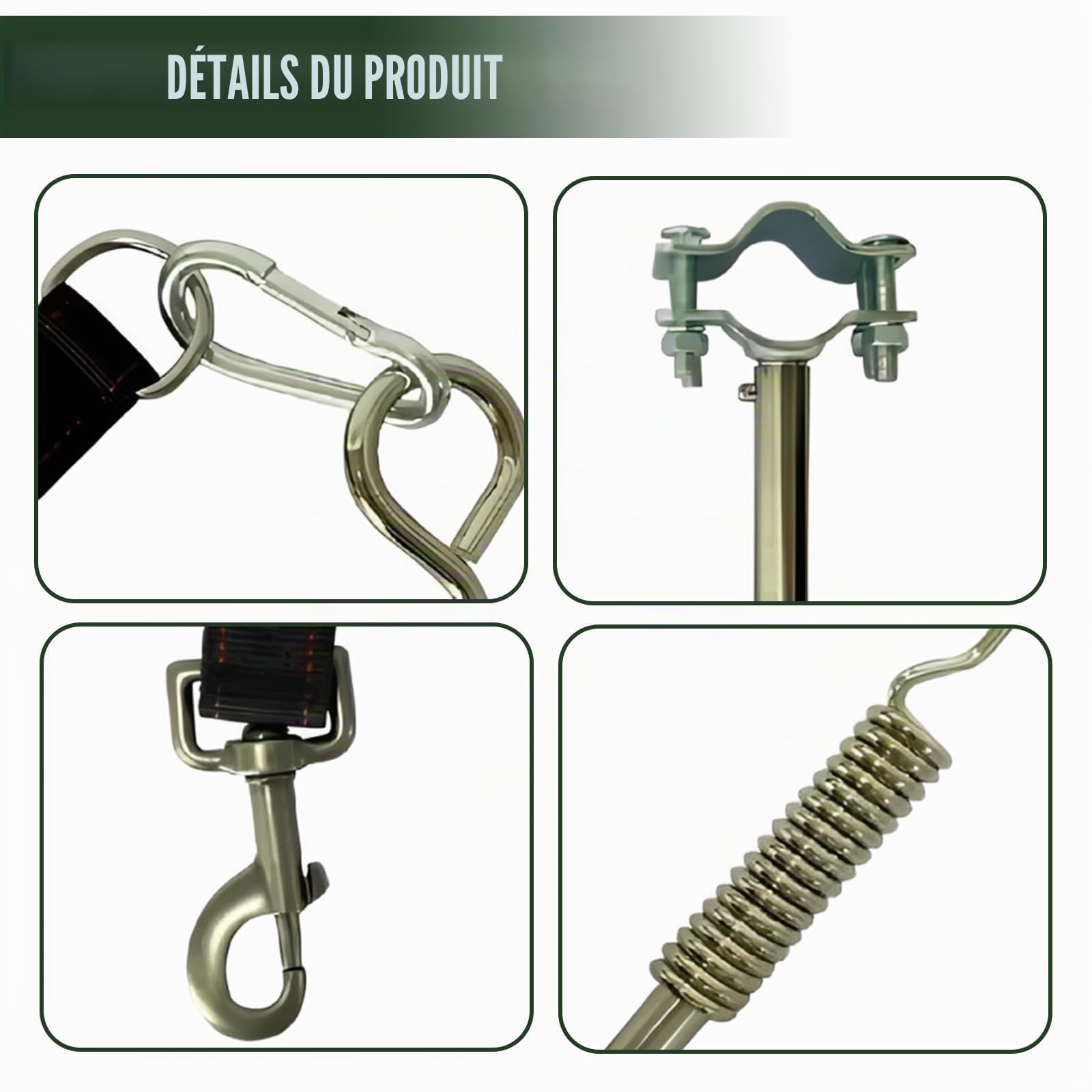 Laisse De Vélo pour Chien: Vélo pour Chien Mains Libres, Installation Et Démontage Facile, Pet Dog Bicycle Leash pour Le Jogging, L'entraînement, Le Cyclisme Et L'extérieur