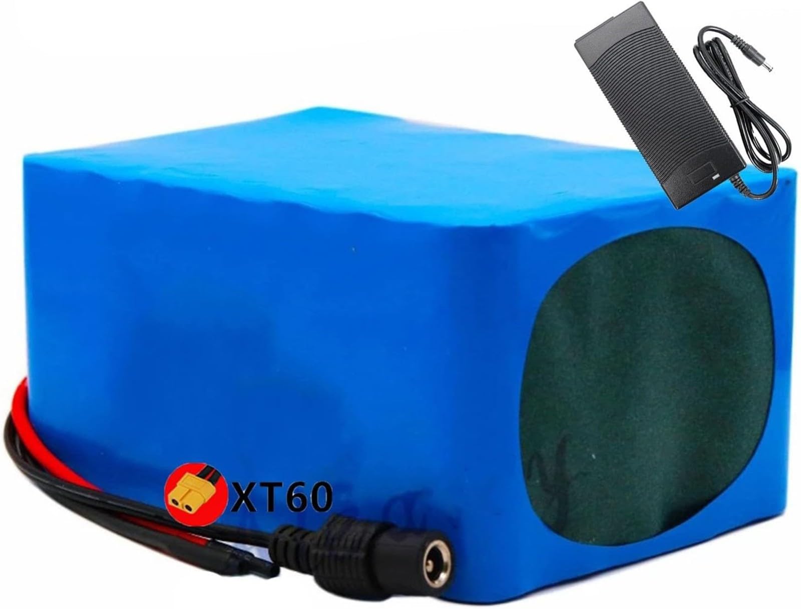 Lithium Ion Battery 60V 20Ah 16S2P Lithium-Ion Battery Packs,with BMS + 67.2V 2A Charger, for 500W-800W Motor E-Bike Electric Bicycle Scooter 60V 20Ah,XT90+JST