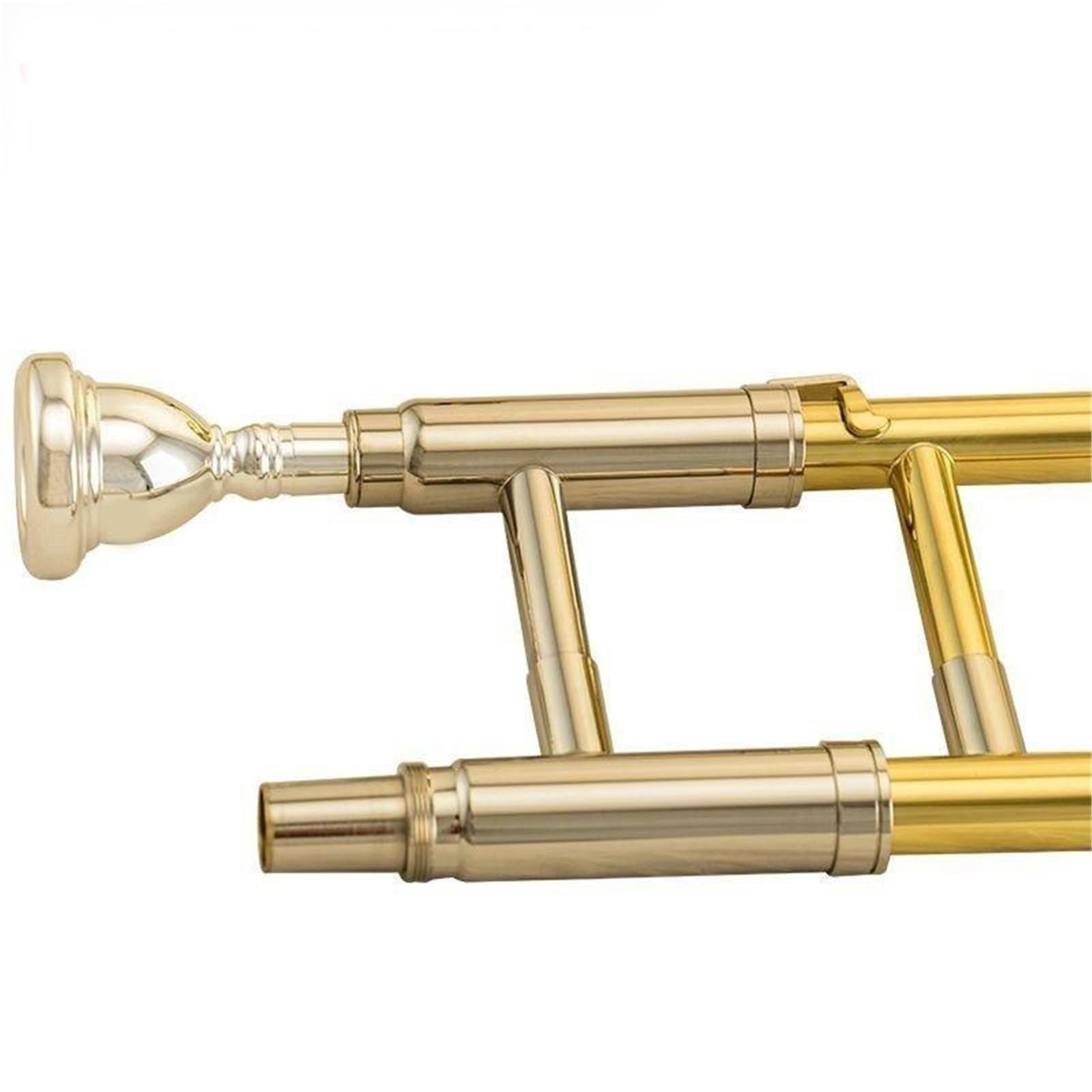 Altposaune Anfänger B-Blasinstrument Gold Lackiert Profiposaune