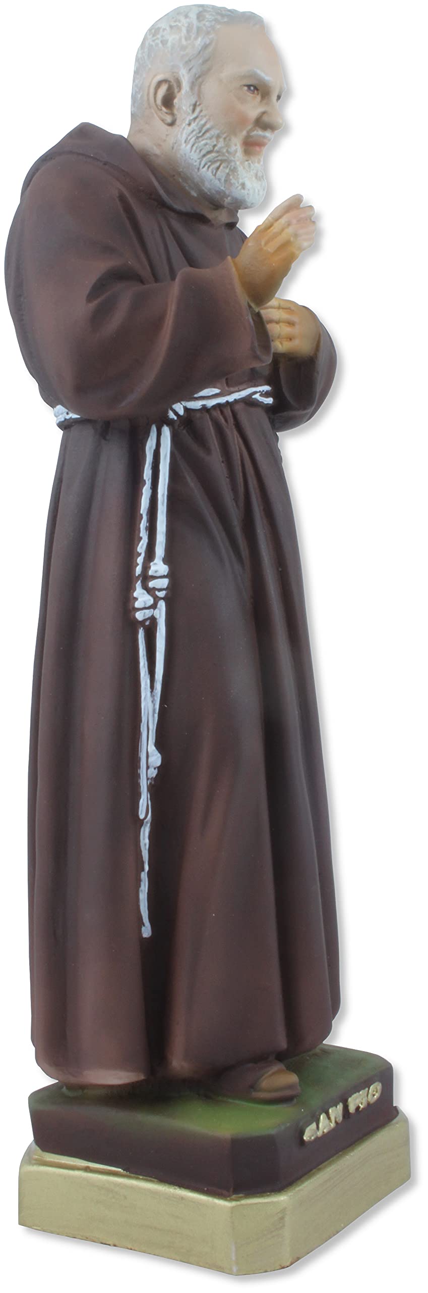 Estatua de San Pío (Padre PIO) de Pietrelcina en Resina cm 30 - Made in Italy