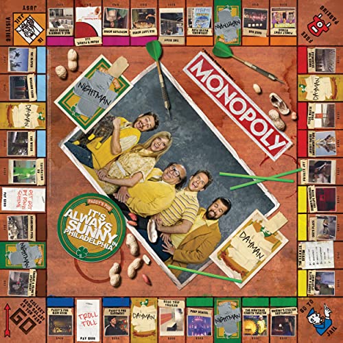 Monopoly It's Always Sunny in Philadelphia | Jeu de société Monopoly sous licence officielle | Sitcom FX primé – Image 6