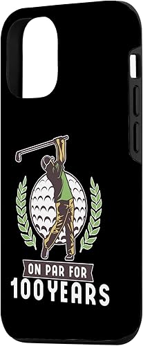Miniatura 5 de iPhone XXS On Par For 100th Birthday Golf Turning 100 Year Old Bday Case