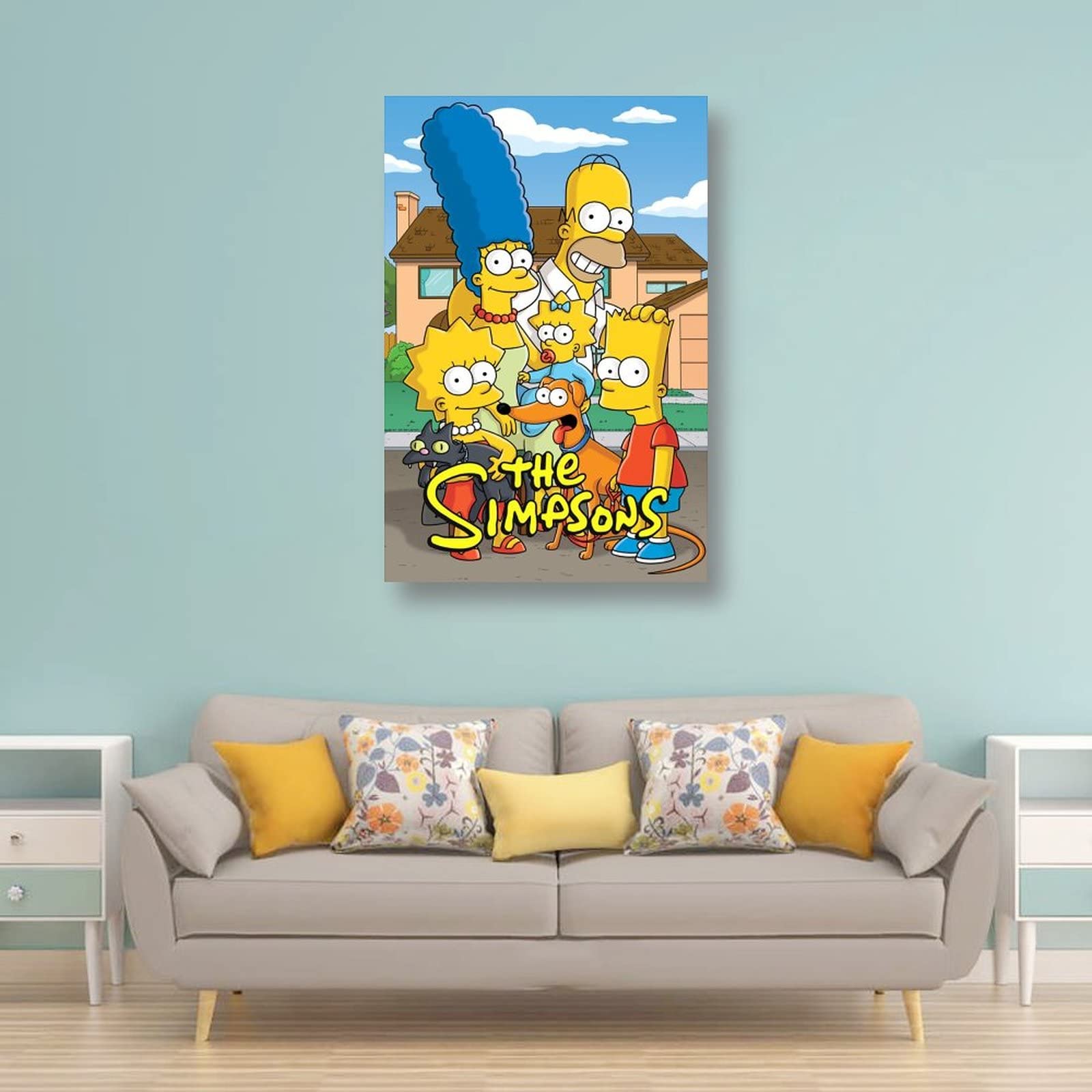 Amazon.co.jp: シンプソンズ The Simpsons 家族 バスルーム ベッド