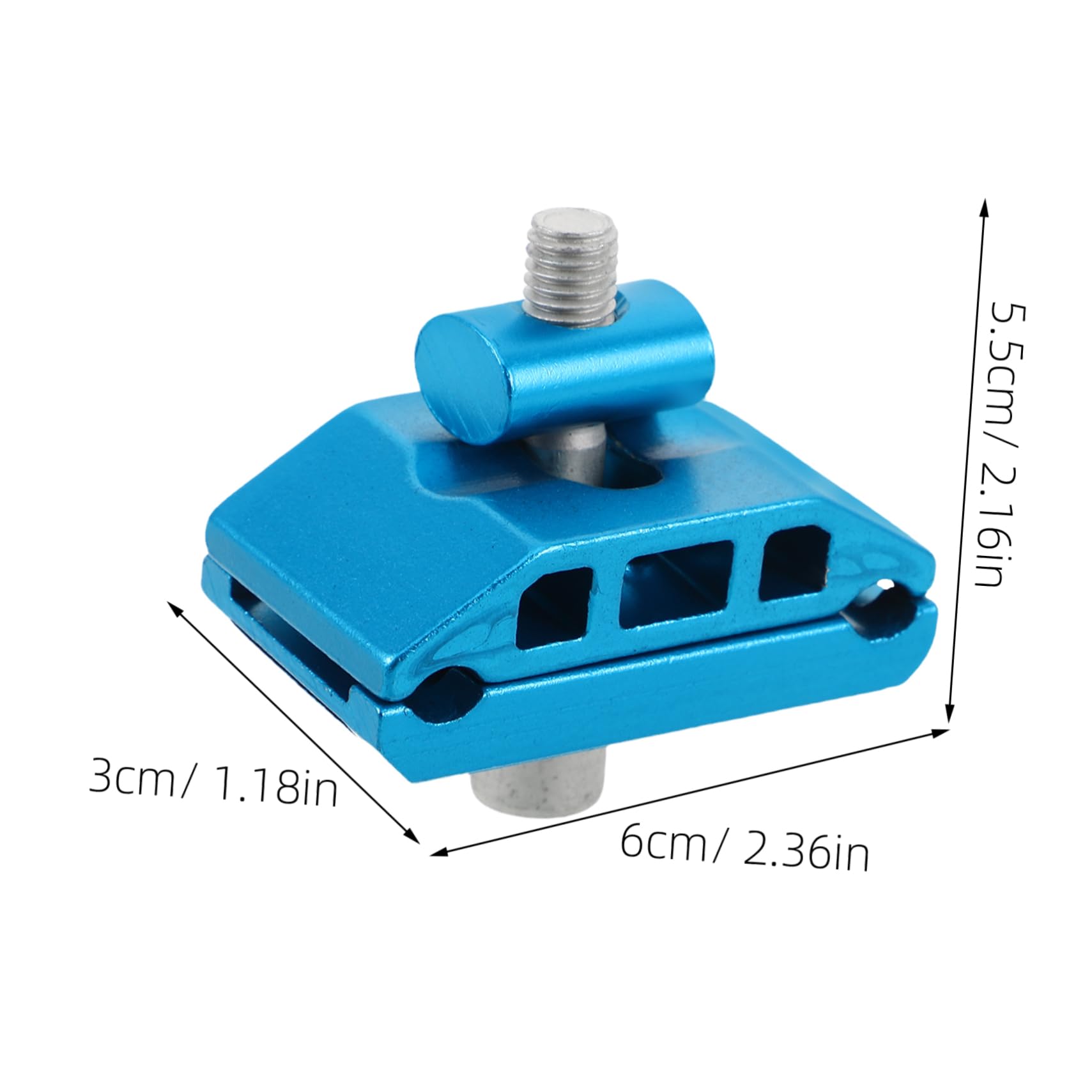 KOMBIUDA Bicycle Seat Clamp Quick Release Adapter Lightweight Seatpost Clip for Mountain and Road Bikes Versatile and Stable Design for Enhanced Comfort and Easy Installation