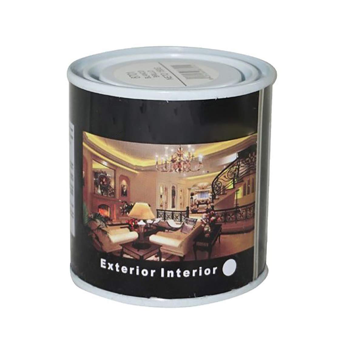 H HANSEL HOME Pintura Esmalte al Disolvente para Madera y Metal, Pintura Alquidica de Rápido Secado para Superfícies Interiores y Exteriores(Negro Satinado, 125 ML) — view 50