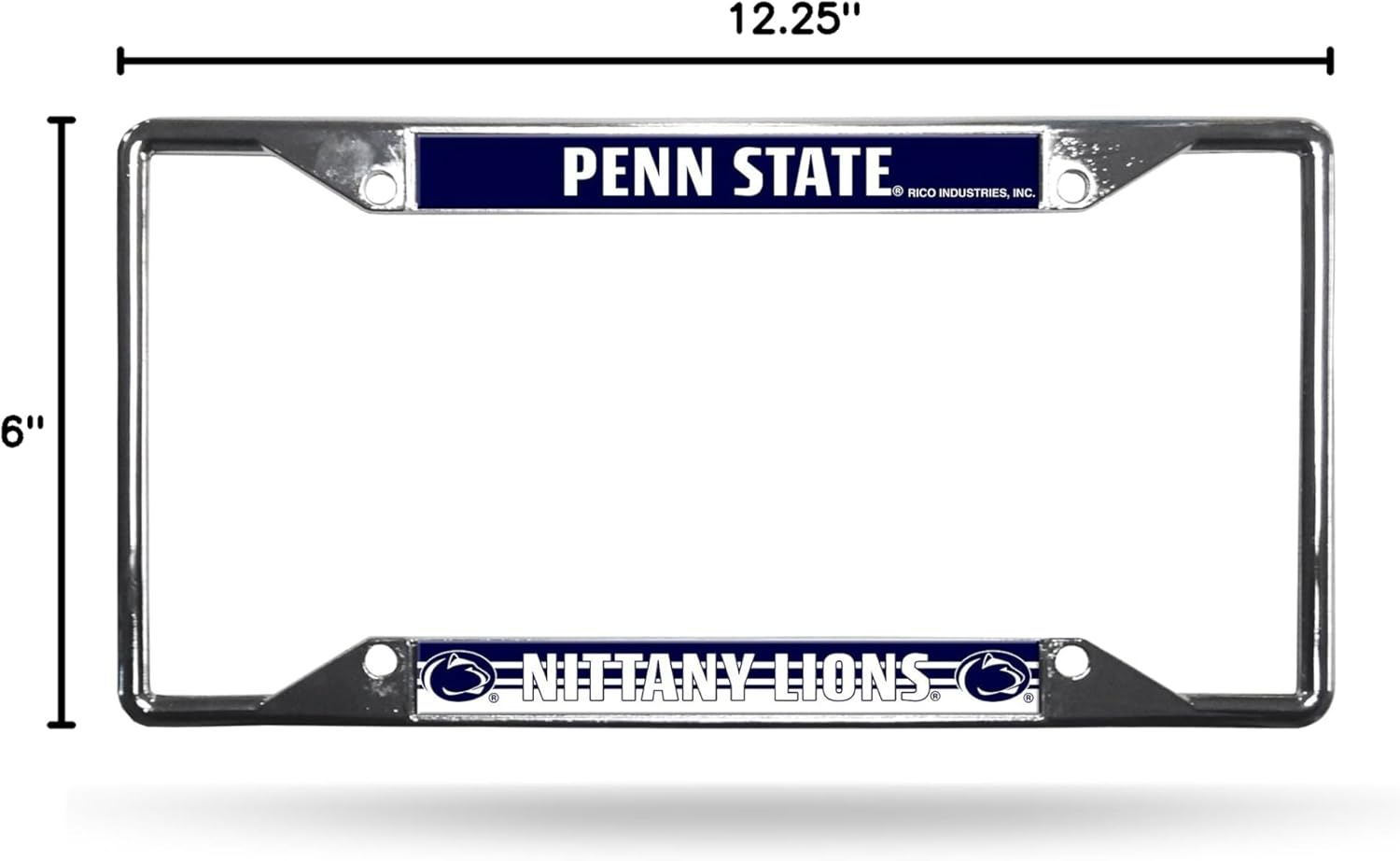 Rico Industries NCAA Womens NCAA Chrome Plate Frame