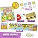 GOTROVO The Family Treasure Hunt Game! Indoor Adventure Board Game for Kids 4-8, Solve Clues Together to Find Jewels and a Surprise Gold Bar Reward – Great for Parties and Playdates