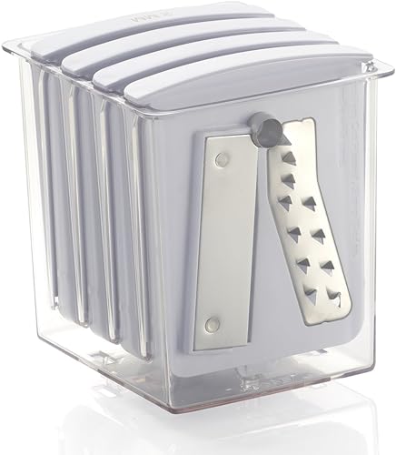 Miniatura 3 de Organizador de cuchillas para almacenar 4 cuchillas para espiralizador Brieftons de 5 cuchillas (BR-5B-02) y espiralizador Brieftons de 7 cuchillas