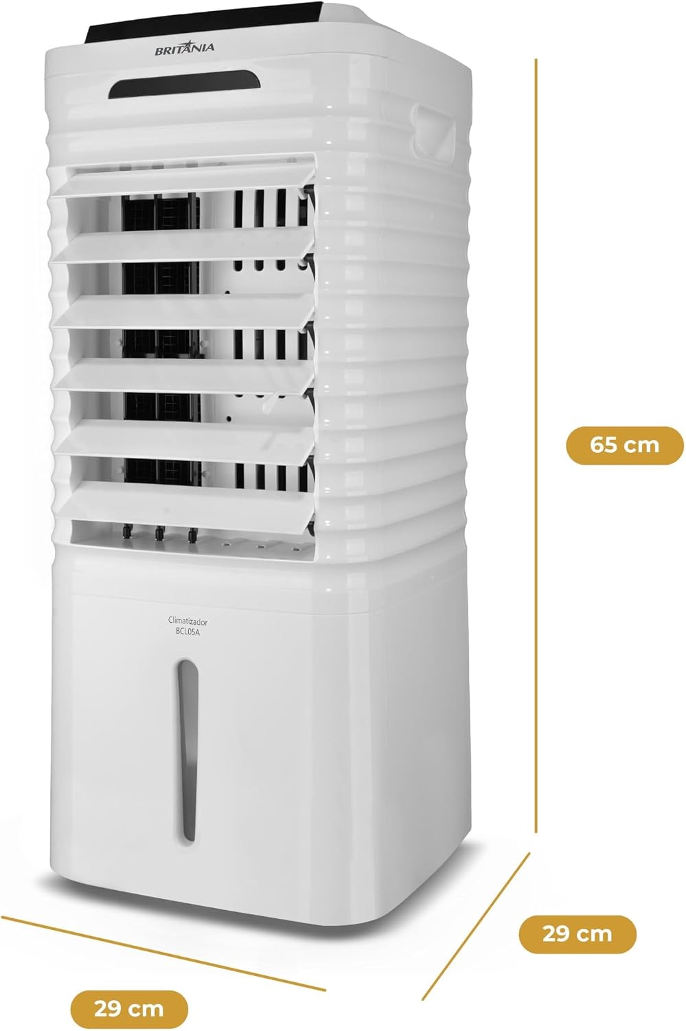 Climatizador Britânia 4 em 1 Autonomia de 26h BCL05A 127V