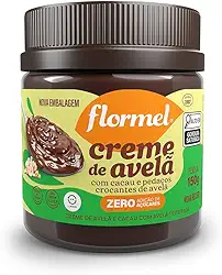 Creme de Avela Crocante FLORMEL Zero Açúcar - 150 Gramas