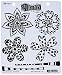 Ranger DYR51220 Doodle Blooms Dyan Reaveley's Dylusions Cling Stamp Collections, 8.5" by 7", Clear