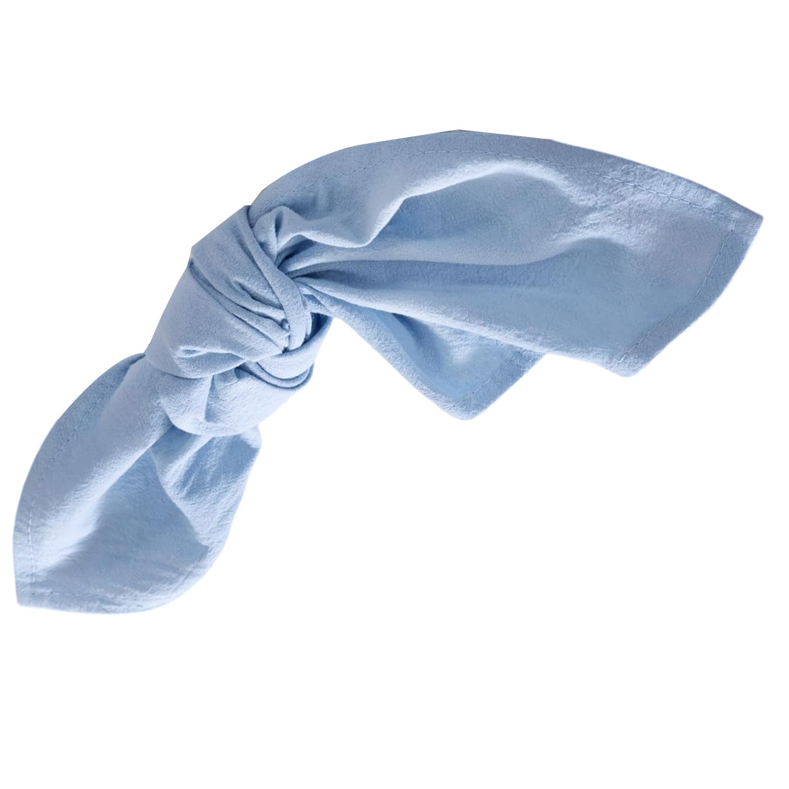 Jazuaiao Sturdy Cotton Square Cloth Napkins Fabric Materials for Dining Table Setting Soft Square Cotton Napkins