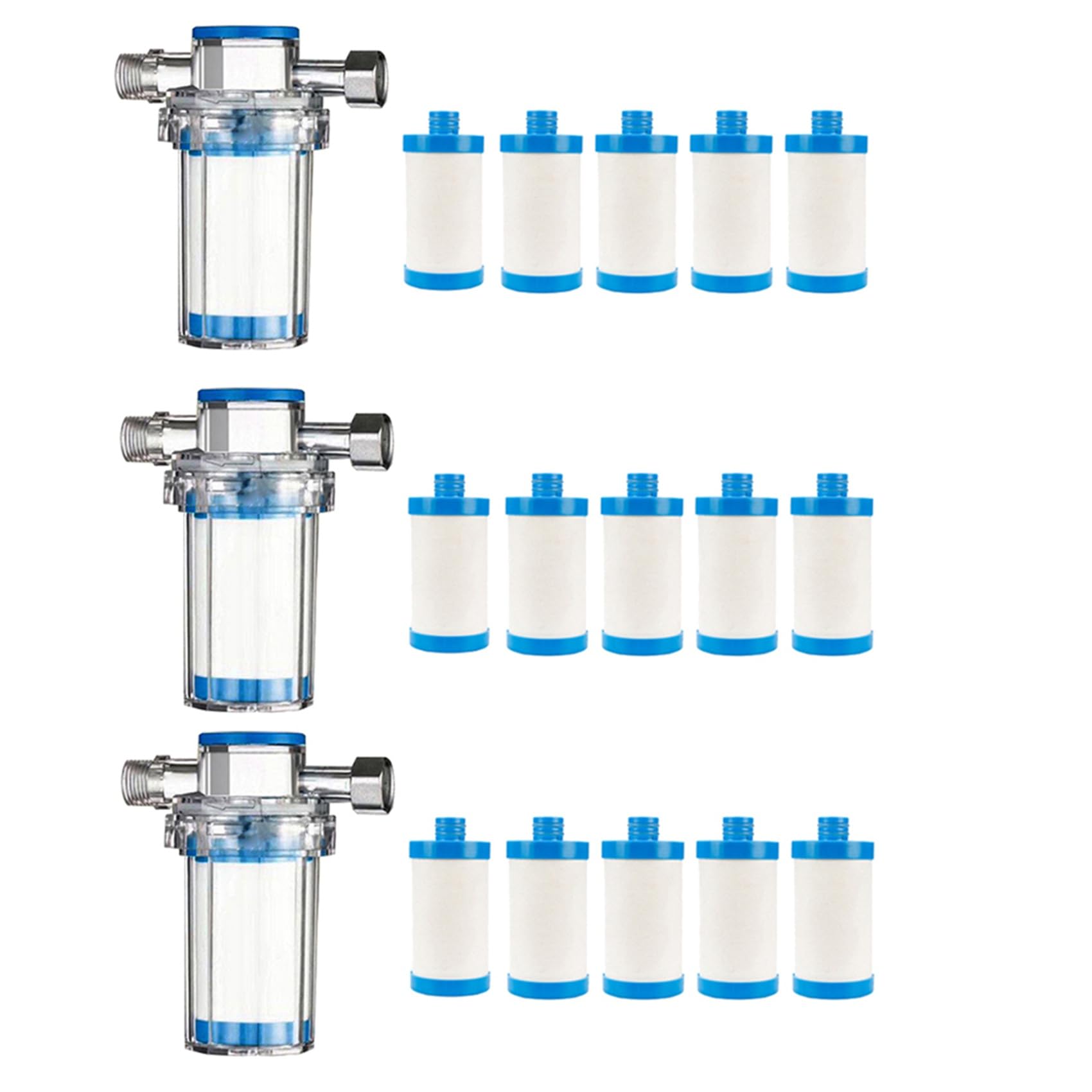 Hndhbfgrt 3X Washing Machine Water Heater Shower Shower Water Filter Front Tap Water Purifier Filter