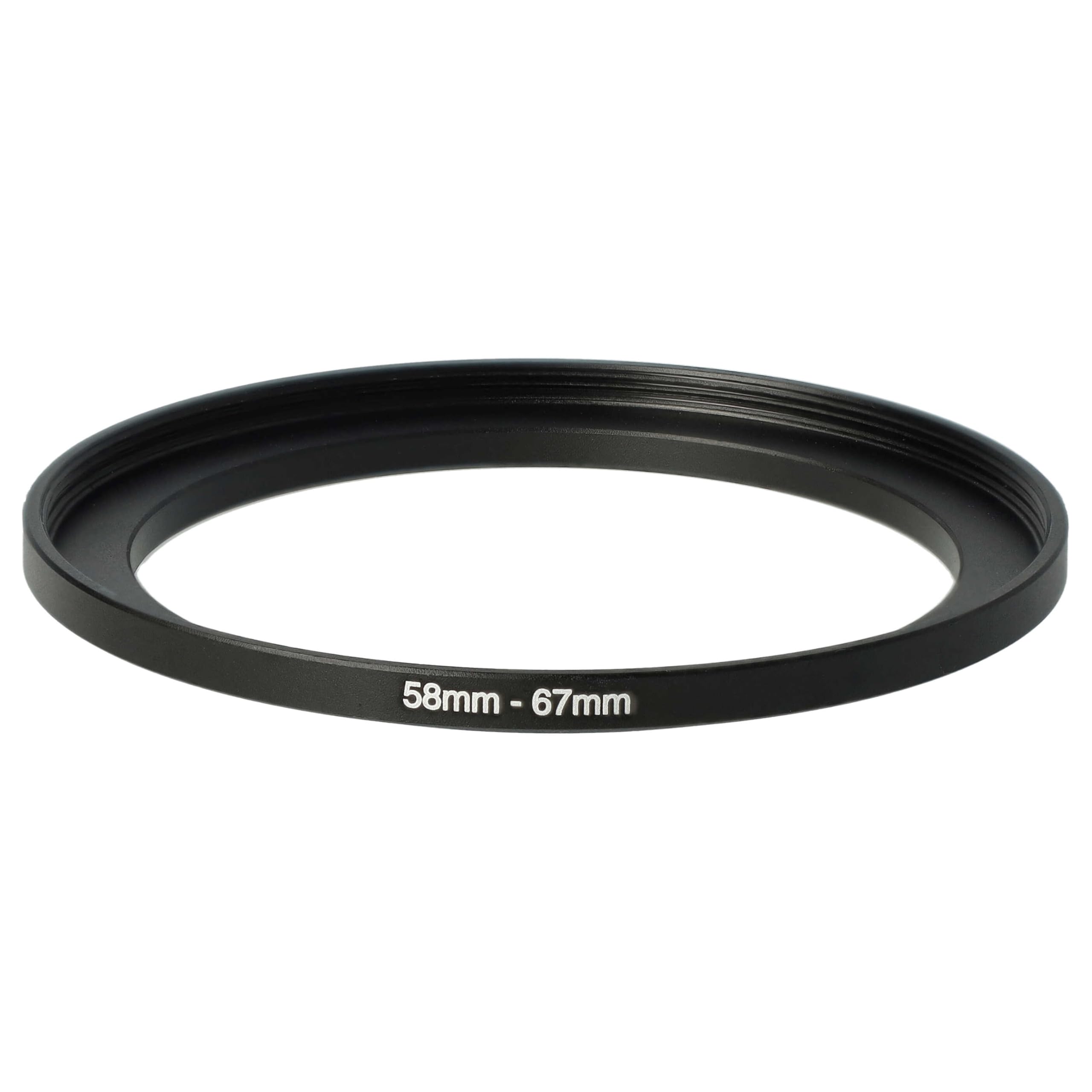 Vhbw Anello Step-up Da 95mm A 105mm Per Filtri Fotocamera - Adattatore In Metallo Nero