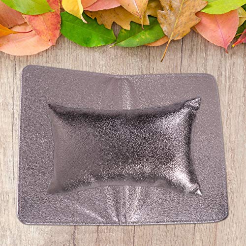 PIXNOR 2 Pcs Nail Art Travesseiro de MÃ£o BraÃ§o Descanso Titular Pad Pu Couro Descanso de MÃ£o Almo