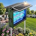 Upgraded Solar Bug Zapper Outdoor with Dual Panels, 4500V Cordless Rechargeable Fly Insect Killer Waterproof Electric Mosquitoes Zapper for Patio Garden Backyard RV Camping Pond