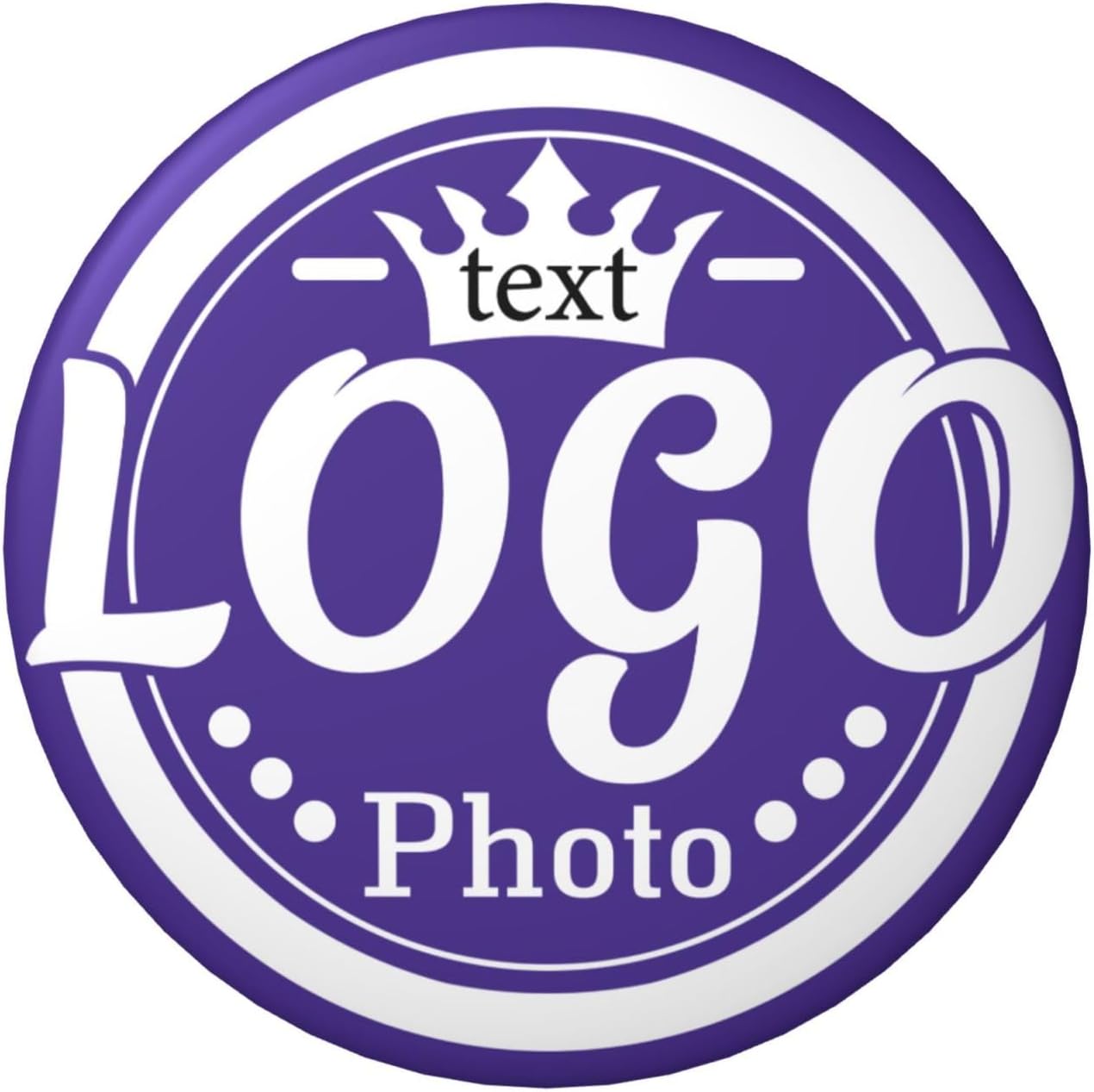 Custom Pins 1-1000Pcs With Your Picture Logo Text Personalized Pins Customized Button Badges