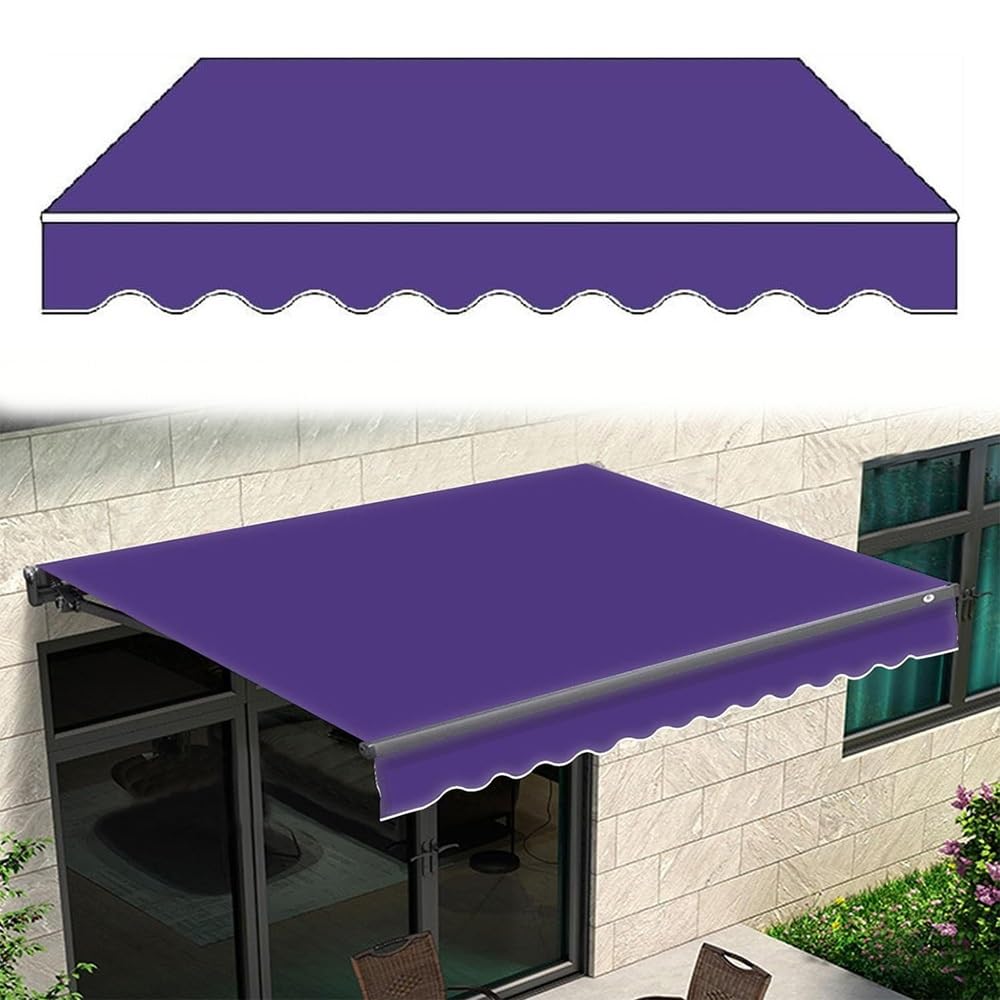 Zapasowa tkanina markizy, 2 m, 7 m, zadaszenie przeciwsłoneczne, płótno do patio, drzwi/okna, wodoodporna, ochrona przed promieniowaniem UV, 13x10ft / 4 x 3,0 m, markiza zewnętrzna