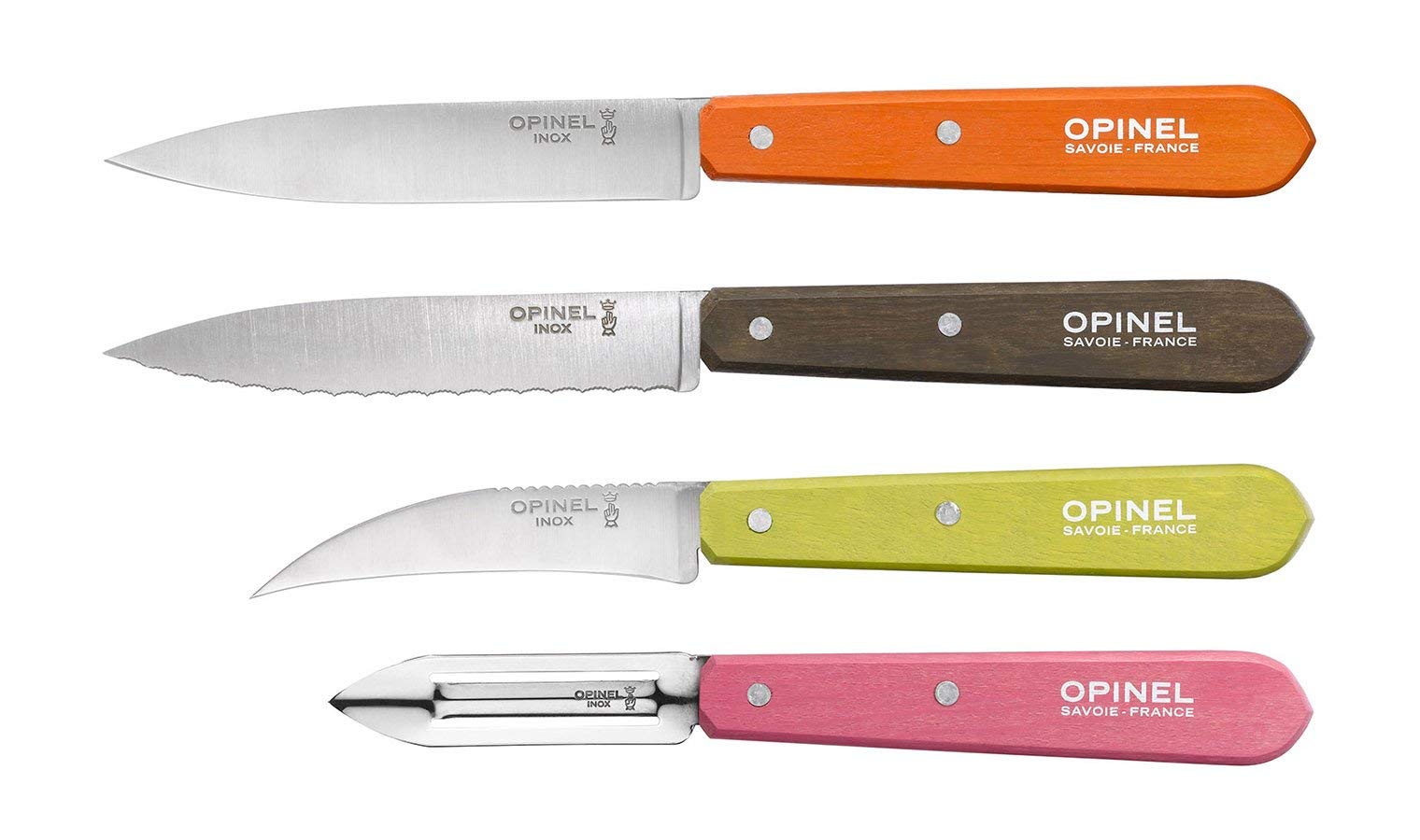 Opinel Kitchen Knives Box Essentials Fifties
