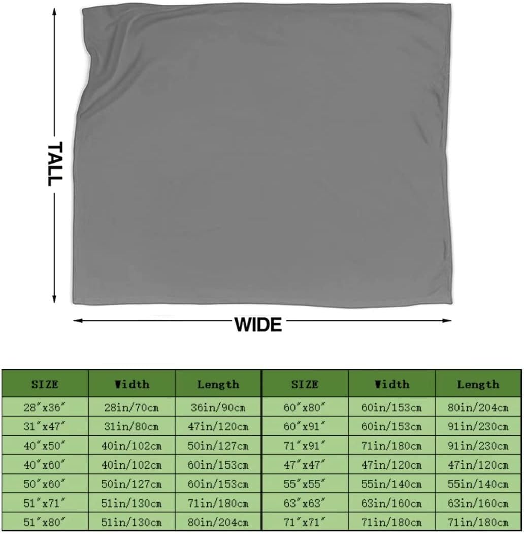 HooSo Custom Throws Blanket with Photos on it, Customized Personalized Blankets with Pet Picture and Text，Custom Gifts for Lover and Friends, 1 Photo Collage, 91" x 60"