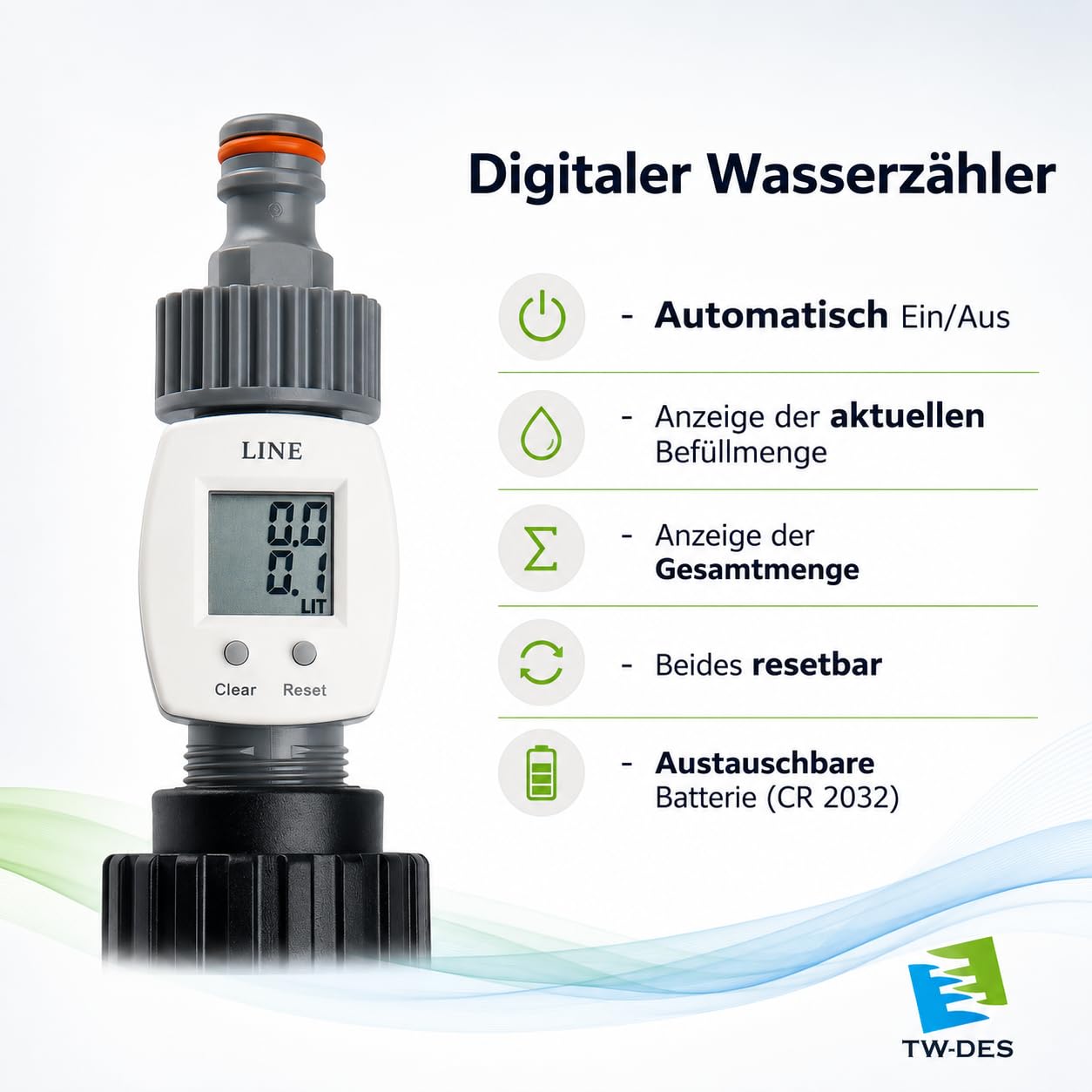 Befüllset "COMPLETE", Zubehör für eine saubere Wassertank Befüllung | Wohnmobil, Caravan, Wohnwagen, Boot
