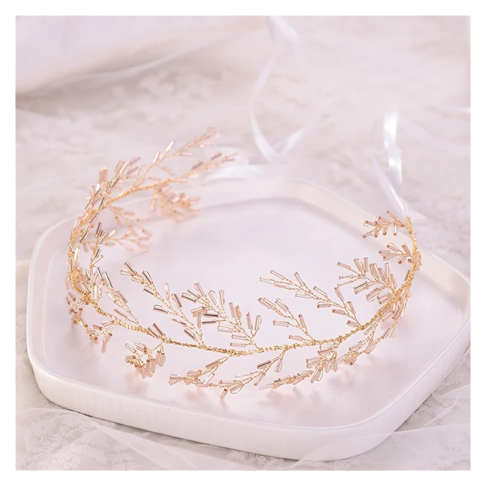 Vides de cabello con cuentas para peinados de boda inolvidables