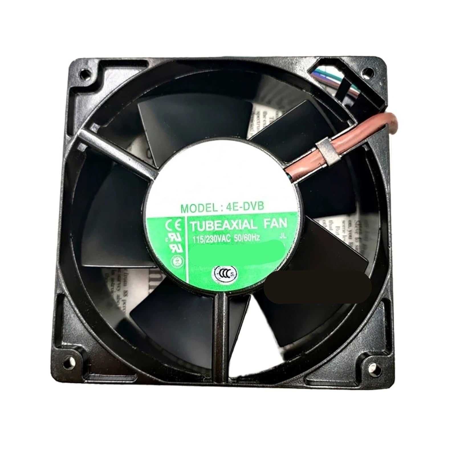 YLPWKMVZ Resistance Fan 4E-DVB 120 * 120 * 38mm 115/230VAC 22/21W Case cooling radiator