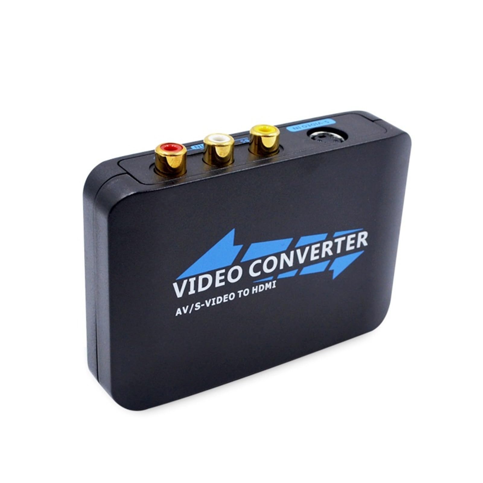 Convertitore Video HD da AV a HDMI/S-Video, convertitore 1080P R/L Canale Sinistro e Destro con Ampia compatibilità, Facile da configurare