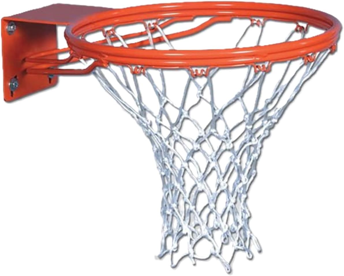 Douglas Basketball Dura Goal I with Fixed Double Rim & Nylon Net