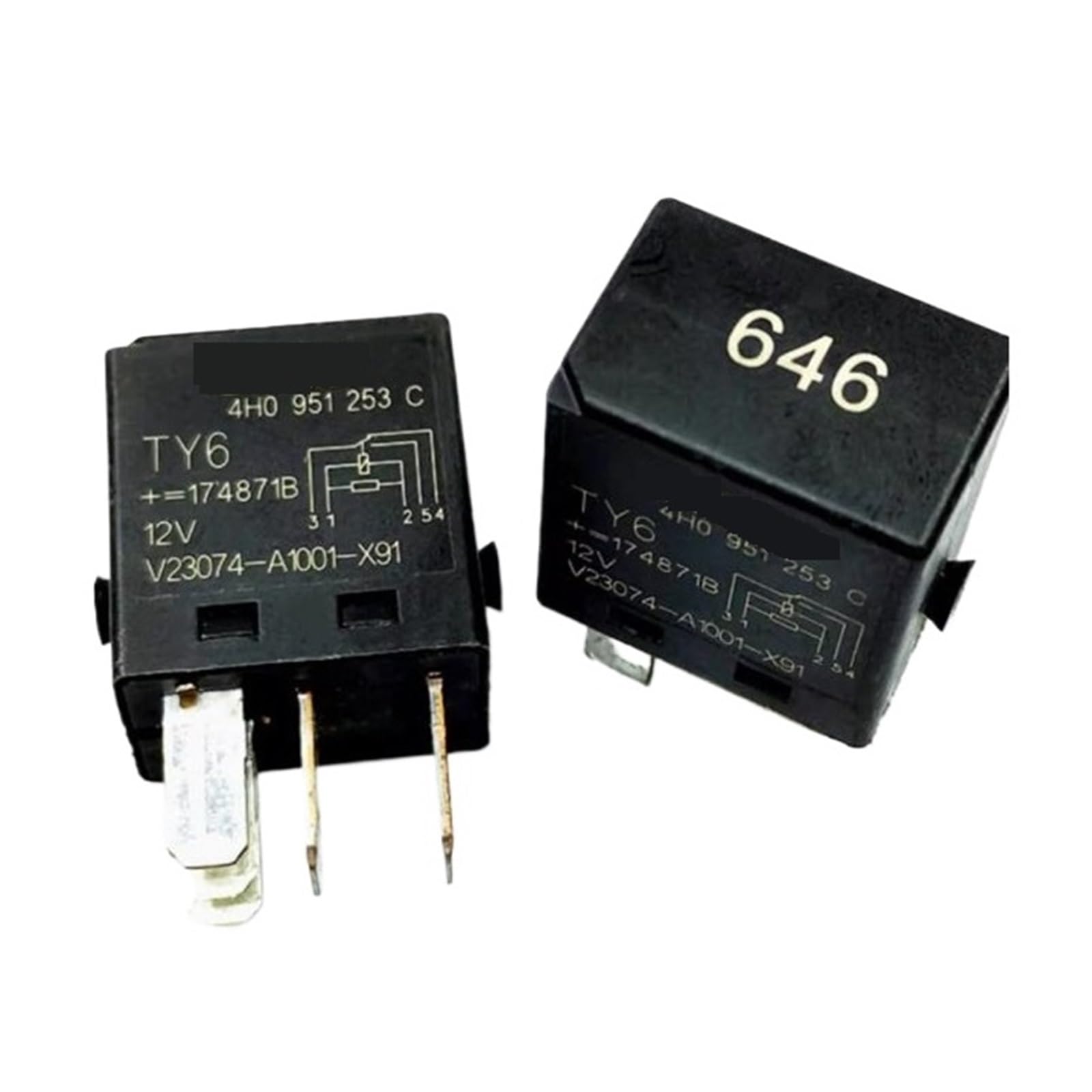 V23074-A1001-X91 V23074A1001X91 12V 12DCV DCV12 5PIN Relay(10PCS)