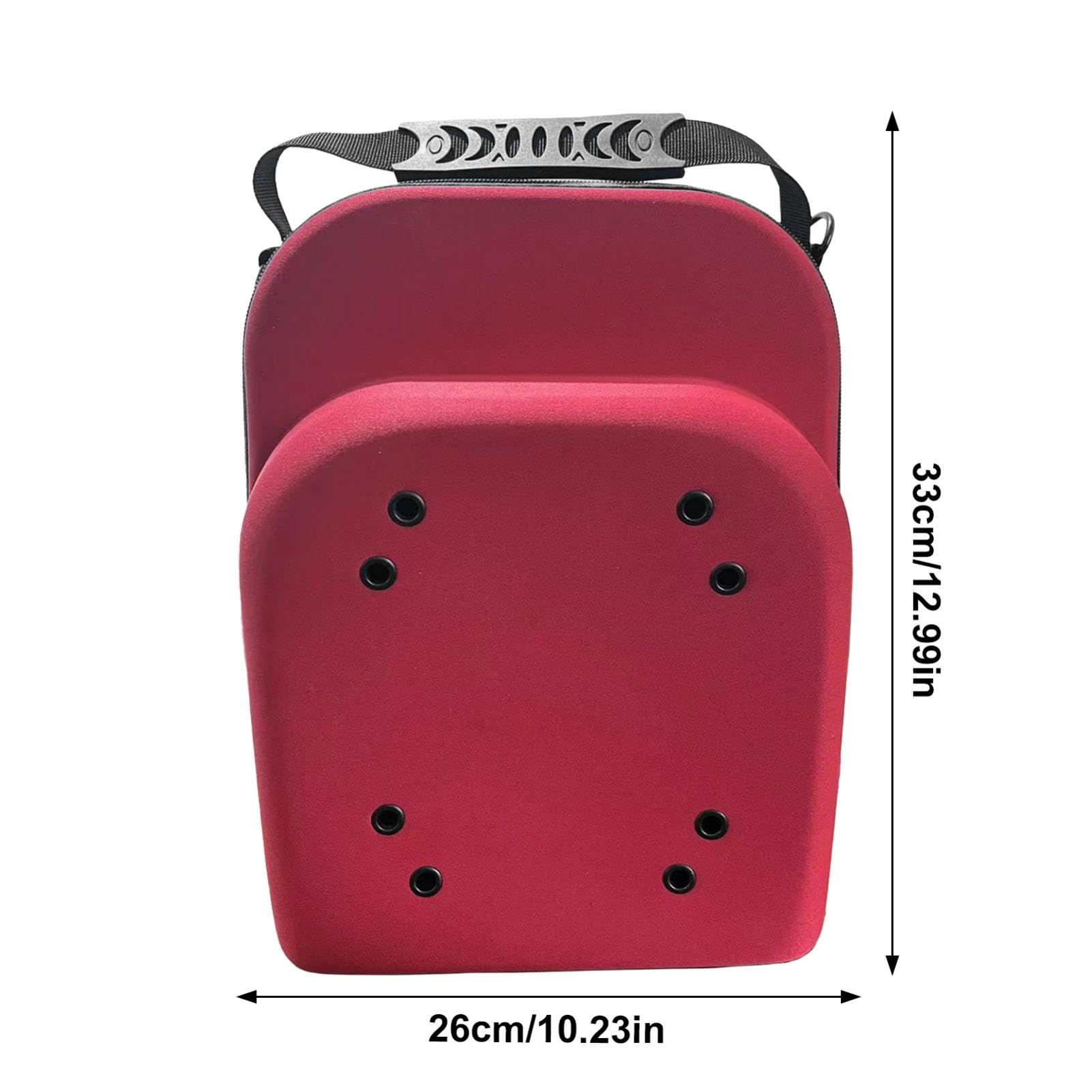 Borsa portaoggetti per cappelli da baseball, custodia organizer da viaggio | Borsa portaoggetti con maniglia per il trasporto per ufficio, passeggiate, arrampicata, campeggio