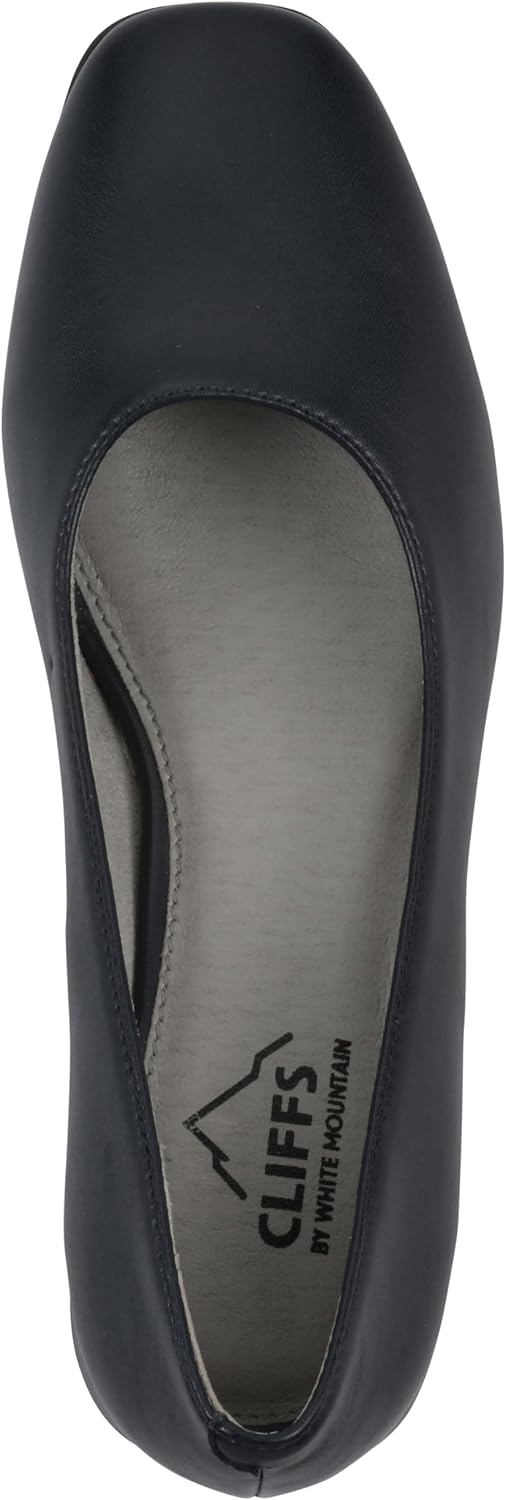 CLIFFS BY WHITE MOUNTAIN Women's Quintesa Cushioned Block Heel Pump