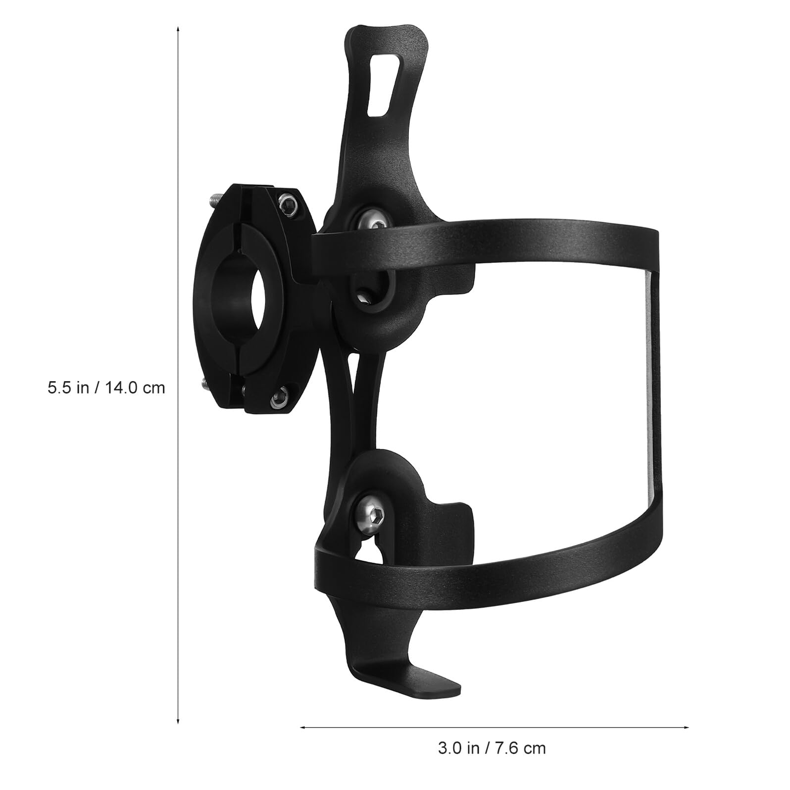 3 Juegos Soporte de Botella de Agua para Bicicleta Portabidón Desmontable de Aluminio Compatible con Bicicletas de y Plegables Resistente y Antideslizante Instalación para