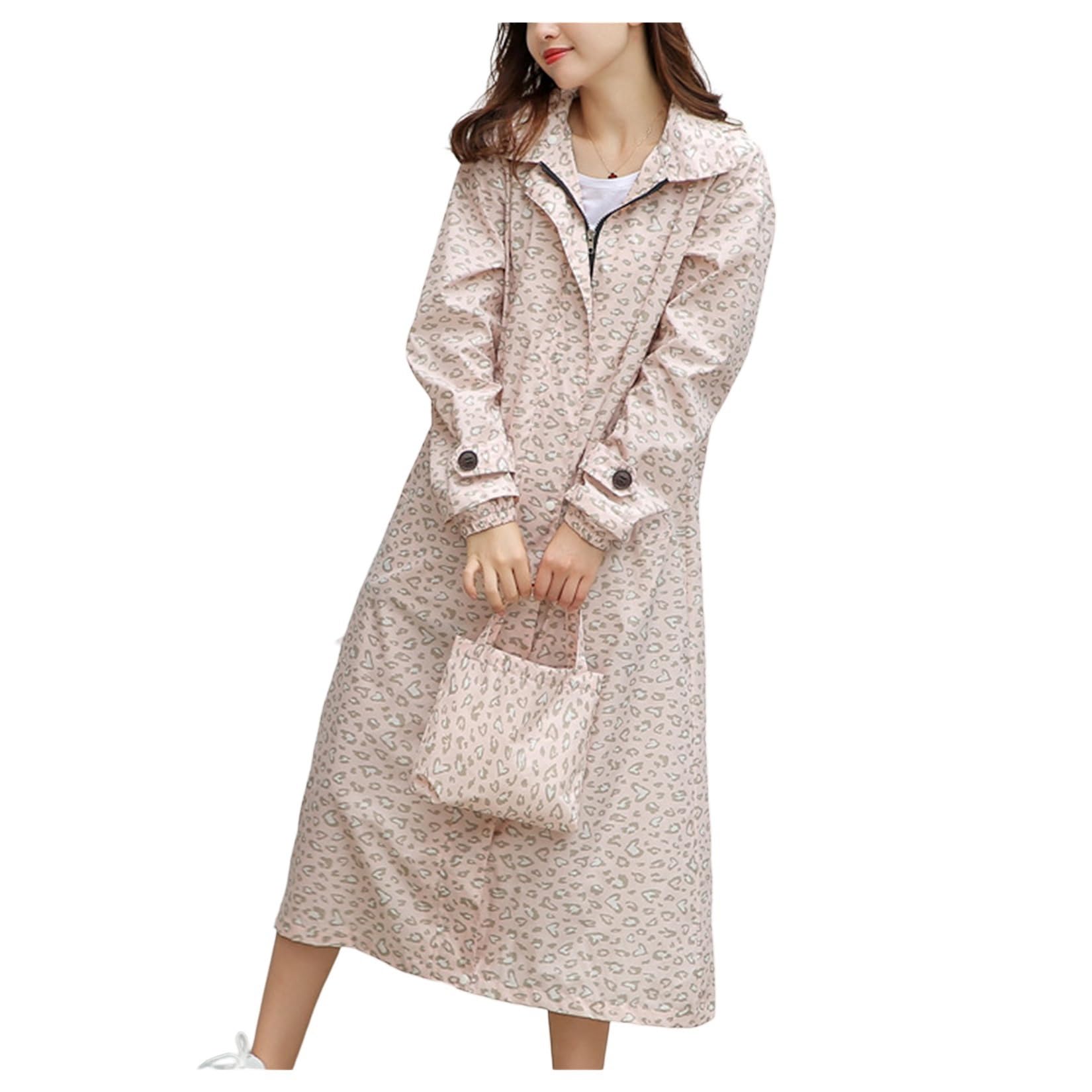 Pluie ponchos imprimé léopard coupe-vent imperméable et ultra résistant - 8