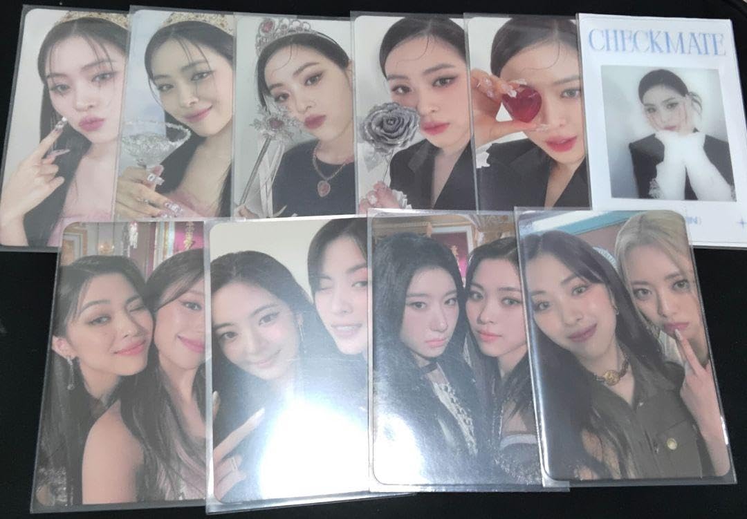 Amazon.co.jp: itzy checkmate トレカ リュジン 全コンプ セット