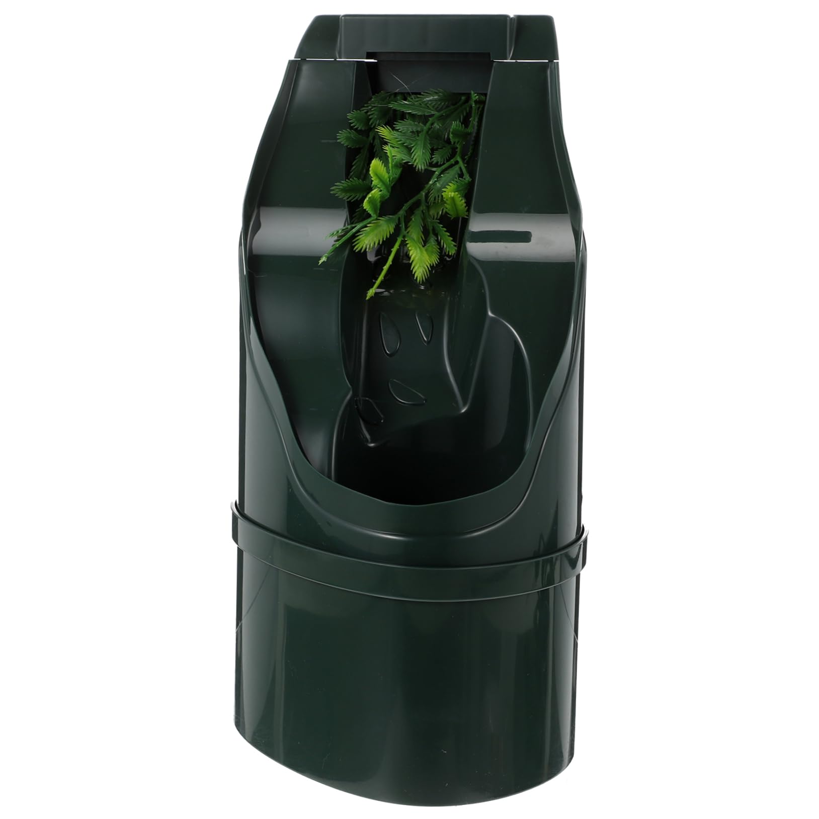 VANZACK Pet Water Feeder Pump Lizard Drinking Bowl Running Water Supply Unique Waterfall Home Pet Decor