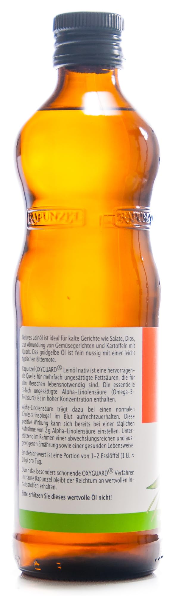 (23,58EUR/L) Leinöl nativ 3x500ml bio Rapunzel "VORRATSPACK" NEU