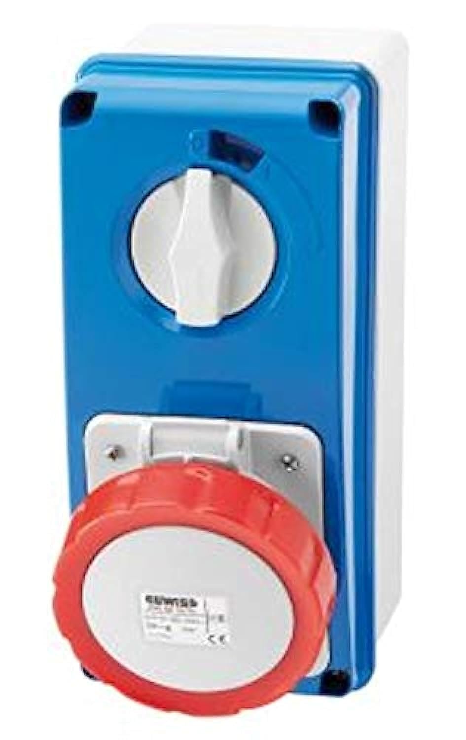 Gewiss GW66208N presa energia Rosso