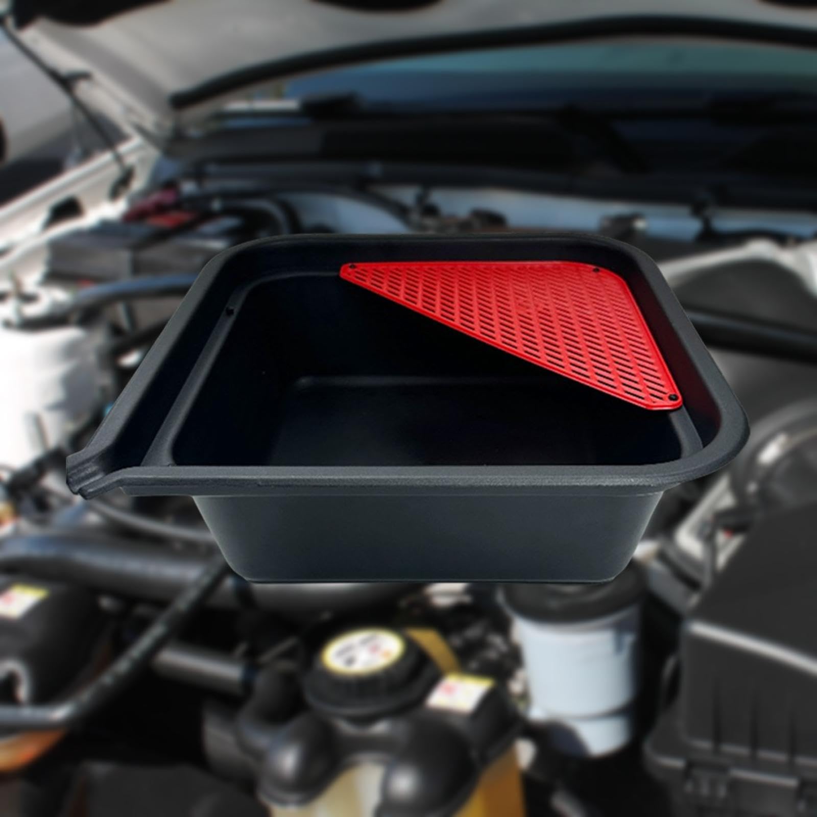Bac de Vidange D'huile Automobile, 9 litres, Mécanique, Plateau de Vidange D'huile, Durable et Portable