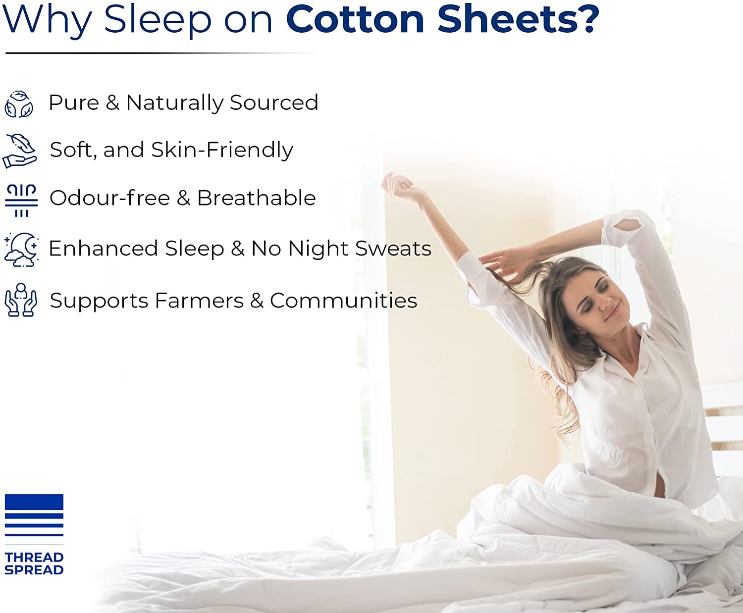 Twin Fitted Sheet Only - 600 Thread Count White Soft 100% Cotton Sateen Weave Fitted Sheet, Deep Pocket Cooling Sheets, Fits Upto 16