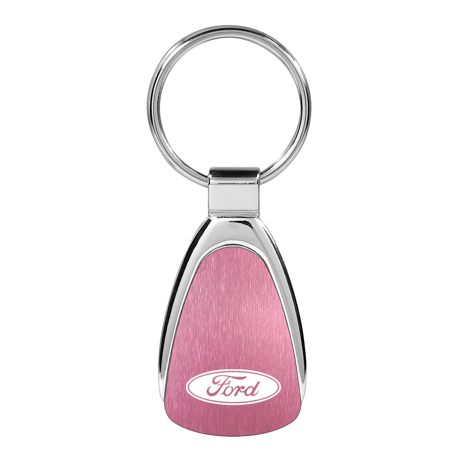 Au-TOMOTIVE GOLD Tear Drop Key Chain for Ford Ford (Pink)