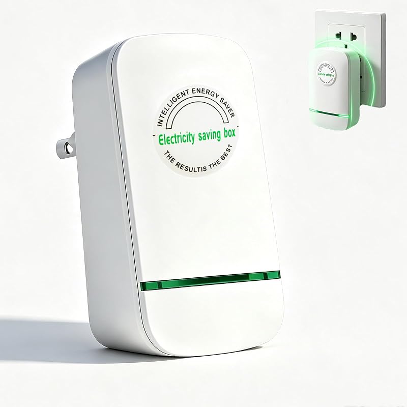 Dispositivo de energía inteligente Stopwatt, enchufe estadounidense 90 V-250 V hasta 30 KW, estabilizador de voltaje, enchufe Stop Watt para el hogar y la oficina (1)