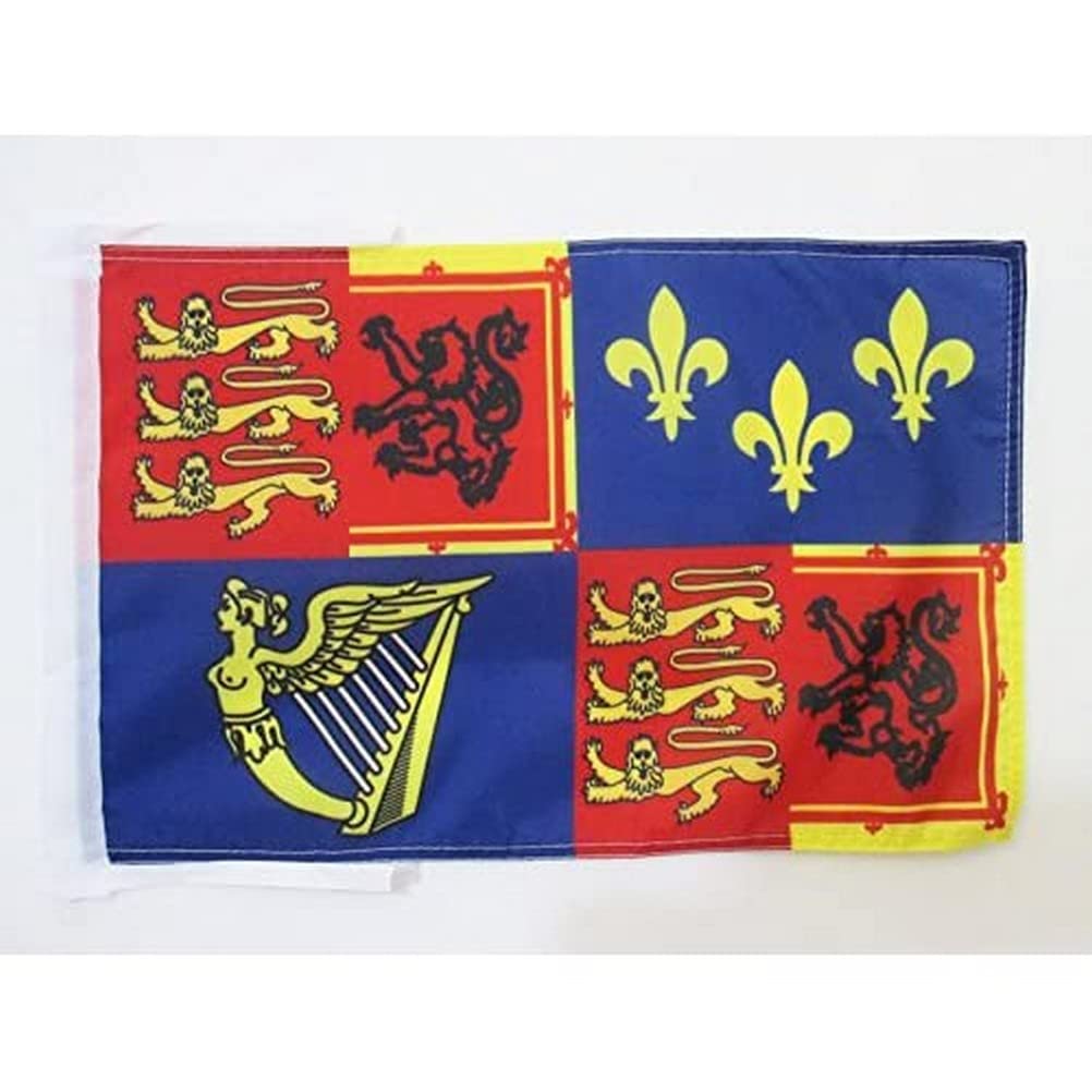 Iran Old Persia Flag 18'' x 12'' cords - Persian SMALL flags 30 x 45cm - Banner 18x12 in - AZ FLAG — view 845
